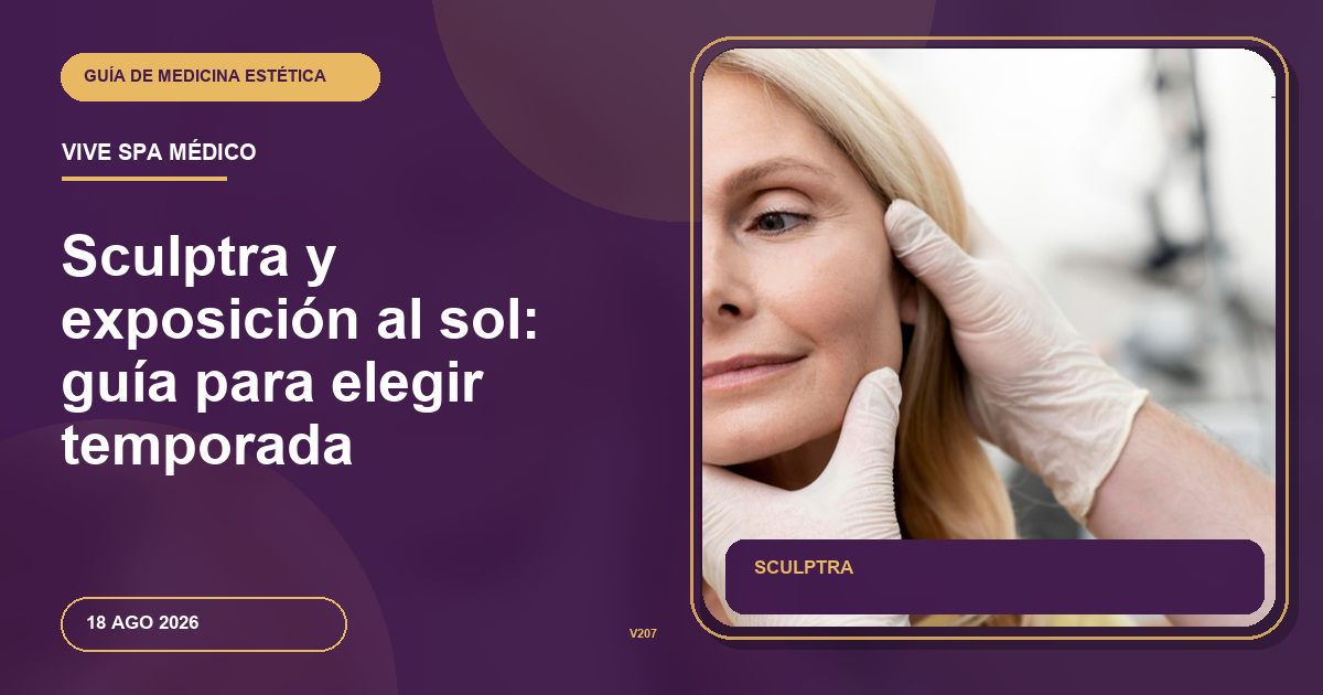 Sculptra y exposición al sol: guía para elegir temporada