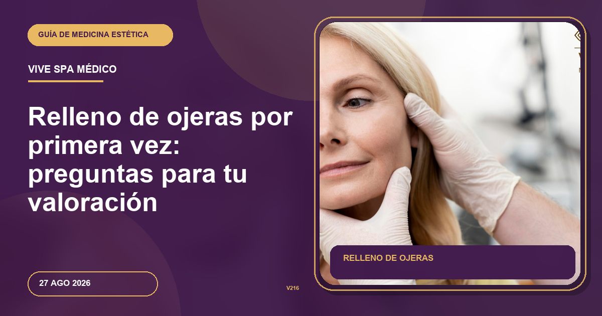 Relleno de ojeras por primera vez: preguntas para tu valoración