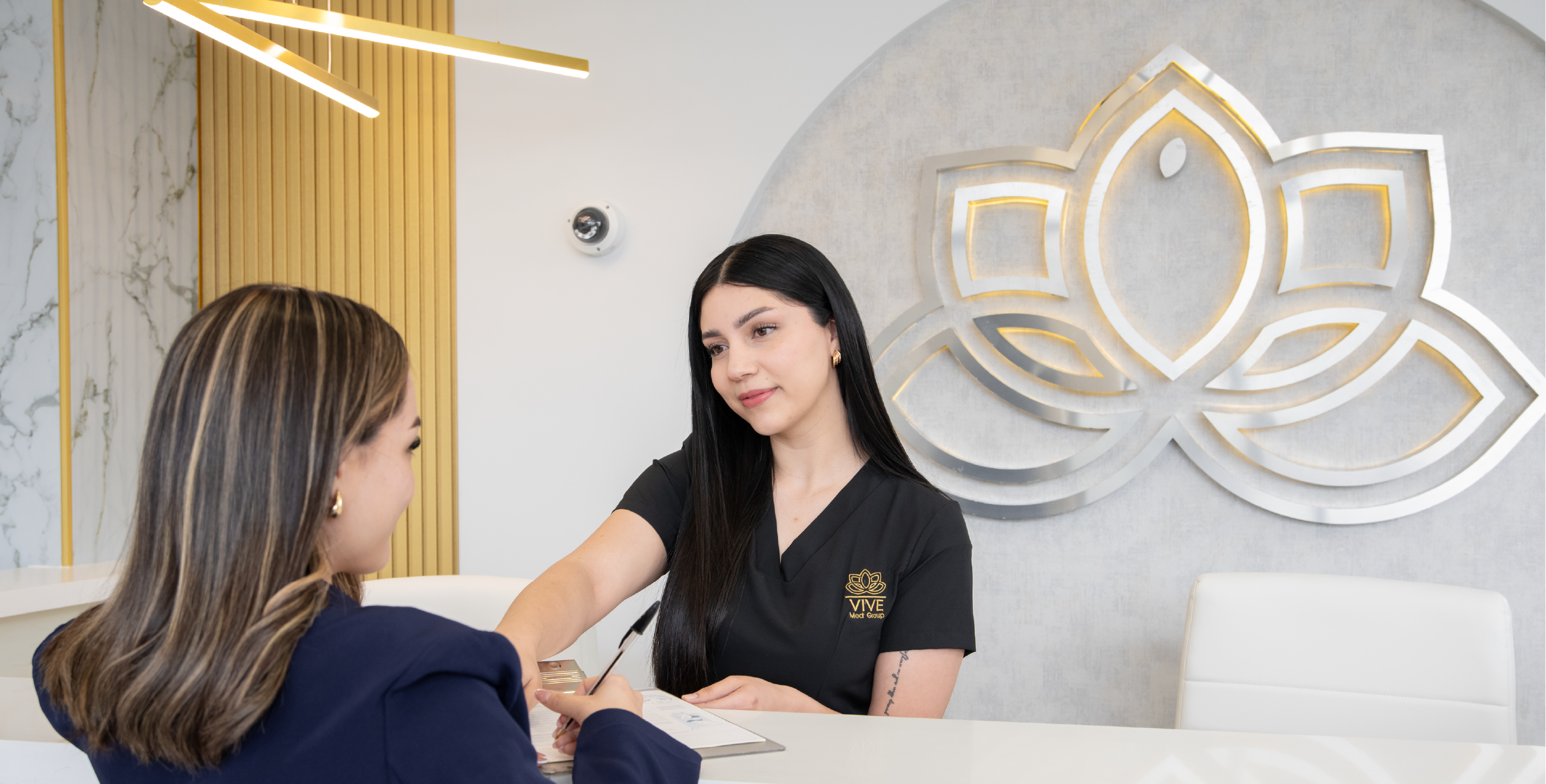 Vive Medical Spa Interior - Modern luxury clinic in Tijuana