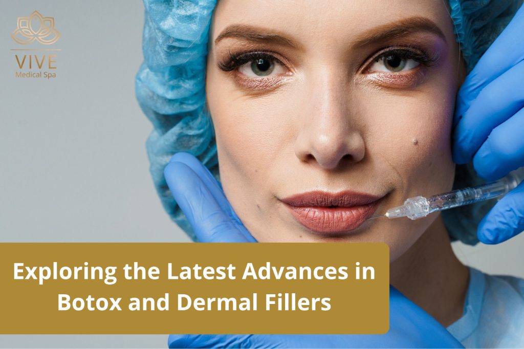 Aplicación de Botox y rellenos dérmicos en VIVE Spa Médico Tijuana - Tratamiento para rejuvenecimiento facial y volumen natural.